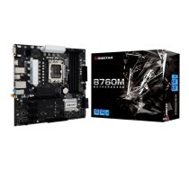 Pagrindinė plokštė Biostar B760MX2-E Pro D4 mATX DDR4 PCIe 4.0 LGA1700