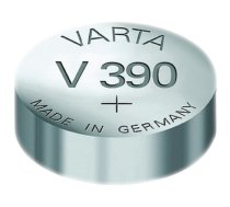 VARTA Silber-Oxid Uhrenzelle, V390 (SR54), 1,55 Volt, 80 mAh (00390 101 401)