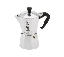 Bialetti Moka Express Moka pot 0.3 L Aluminium, Black