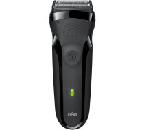 Braun Series 3 300s Foil shaver Trimmer Black, Red