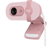 LOGITECH BRIO 100 Webcam colour 2 MP 1920 x 1080 720p 1080p audio wired USB