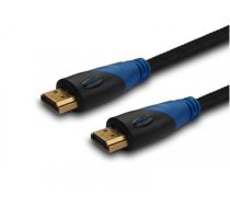 Savio CL-02 HDMI cable 1.5 m HDMI Type A (Standard) Black,Blue