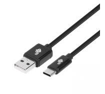Cable USB - USB C 1.5 m black tape