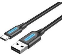 CABLE USB-C TO USB2.0/0.5M BLACK COKBD VENTION