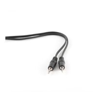 Gembird 1.2m, 3.5mm/3.5mm, M/M audio cable Black