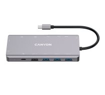 Canyon USB-13-in1 HUB USB-C 2xHDMI4xUSB2xUSB-CRJ45VGA retail