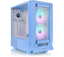 Ceres 350 MX , Tower-Gehäuse hellblau, Tempered Glass x 2
