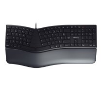 CHERRY KC 4500 ERGO keyboard Universal USB AZERTY French Black