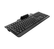 CHERRY SECURE BOARD 1.0 keyboard Office USB QWERTZ German Black