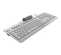 CHERRY SECURE BOARD 1.0 keyboard Office USB QWERTZ German Grey
