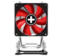 Xilence I402 Processor Cooler 9.2 cm Black, Red, Silver