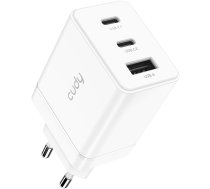 CUDY 3-Port 67W USB-C Charger with EU Plug CH67_EU - Router - 3-Port