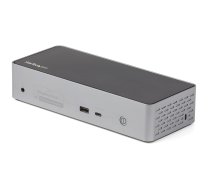 StarTech.com USB-C Dock, 4K 60Hz Quad Monitor DisplayPort & HDMI, Universal USB C Docking Station with 100W Power Delivery Charging, USB Hub w - 1x USB Type-C & 3x USB-A, Ethernet, Audio - Thunderbolt 3 Compatible (DK31C4DPPDUE) - Dockingstation - USB-C 3,2 Gen 2 / Thunderbolt 3 - 4 x DP, 4 x HDMI - 1GbE (DK31C4DPPDUE)