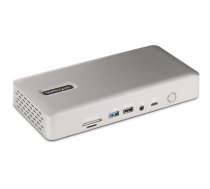 StarTech.com Thunderbolt 4 Multi-Display Docking Station, Quad/Triple/Dual Monitor Dock, 2x HDMI/2x DisplayPort, 7x USB Hub, 2,5 Gigabit Ethernet, 98W Power Delivery, for Windows/MacBook - TB4 Host Cable (132UE-TB4USB4DOCK) - Dockingstation - Thunderbolt 4 - 2 x DP, 2 x HDMI - 1GbE - 180 Watt (132UE-TB4USB4DOCK)