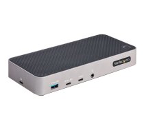 StarTech.com USB-C Dreifach Monitor Dockingstation - HDMI/DP Dreifach 4k USB-C Dock - 5x USB Hub - GbE - 100W PD - Universelle Multi Monitor Dockingstation - Thunderbolt 3/4 Kompatibel (116E-USBC-DOCK)