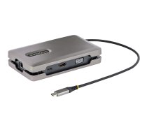 StarTech.com USB-C Multiport Adapter with USB-C DP Alt Mode Video Output / 4K HDMI 2,0 / VGA, USB-C Dual Monitor Docking Station, 100W PD Pass-Through, USB Type C Mini Dock/MST Adapter Hub - 2x USB-A 10Gbps, GbE (DKM31C3HVCPD) - Dockingstation - USB-C 3,2 Gen 2 / Thunderbolt 3 / Thunderbolt 4 - HDMI, USB-C, VGA - 1GbE - TAA-konform (DKM31C3HVCPD)