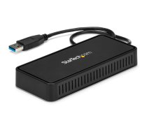 StarTech.com USB auf Dual DisplayPort - Mini Dock - Mac und Windows - Dual 4K 60Hz - GbE - DisplayPort Hub - Dual Monitor Dockingstation - Dockingstation - USB - 2 x DP - 1GbE (USBA2DPGB)