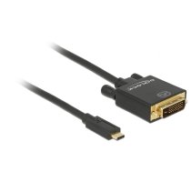 DeLOCK - Externer Videoadapter - Parade PS171 - USB-C - DVI - Schwarz - Einzelhandel (85320)