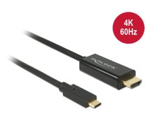Delock - Externer Videoadapter - Parade PS176 - USB-C - HDMI - Schwarz - retail (85291)