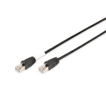 Assmann/Digitus CAT6 S-FTP Outd. Patchk.,0,25 m,SW CAT 6 S-FTP Outdoor Patchkabel, Cu, PE AWG 27/7, Länge 0,25 m, schwarze Außenmantelfarbe (DK-1644-020/BL-OD)