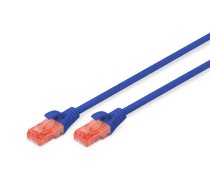 DIGITUS CAT 6 U-UTP Patchkabel Cu LSZH AWG 26/7 Länge 1 m Farbe Blau (DK-1617-010/B)