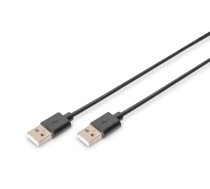 Assmann USB connection cable. type A M/M. 3.0m. USB 2.0 compatible. UL. bl (AK-300100-030-S)