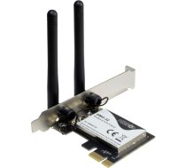 Inter-Tech DMG-32 - Eingebaut - Kabellos - PCI Express - WLAN - 650 Mbit/s - Schwarz - Silber (88888148)