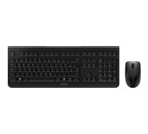 CHERRY DW 3000 keyboard Mouse included Universal RF Wireless QWERTZ German Black