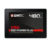 EMTEC SSD Power Plus - SSD - 480GB - intern - 2.5 (6,4 cm) - SATA 6Gb/s (ECSSD480GX150)