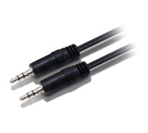 Equip Life - Audiokabel - stereo mini jack (M) bis stereo mini jack (M) - 2.5 m - Schwarz