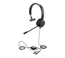 Jabra Evolve 30 II Headset Wired Head-band Office/Call center USB Type-C / USB Type-A Black