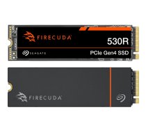 SSD diskas Seagate FireCuda 530R 2TB M.2 PCIe Gen4x4 su radiatoriumi