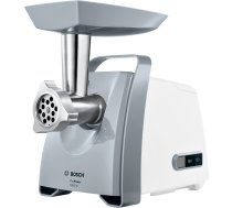 Fleischwolf ProPower MFW45020 (weiß/grau, 500 Watt, Wurstfüller- und Kebbe-Aufsatz)