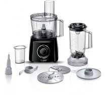 Bosch MCM3201B food processor 800 W 2.3 L Black, Transparent