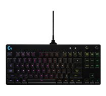 Logitech G Pro Mechanical Gaming Keyboard - Tastatur - Hintergrundbeleuchtung - USB - AZERTY - Französisch - Tastenschalter: GX Blue Clicky - Schwarz