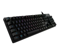 Logitech G512 Gamingtastatur, Schwarz, Kabelgebunden, Schweiz, 920-009347