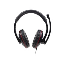Headphones with microphone MHS-U-001 USB black