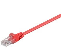Goobay | CAT 5e patch cable, U/UTP | 68369 | Red RJ45 male (8P8C) | RJ45 male (8P8C)