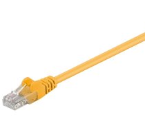 Goobay | CAT 5e patch cable, U/UTP | 95556 | Yellow RJ45 male (8P8C) | RJ45 male (8P8C)