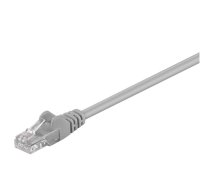 Wentronic Goobay CAT 5e Patchkabel, U/UTP, Grau, 0.25 m - CCA Kupfergemisch (68611)