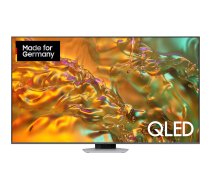 GQ-85Q80D, QLED-Fernseher 214 cm (85 Zoll), silber/schwarz, UltraHD/4K, HDR, Twin Tuner, Direct Full Array, 120Hz Panel