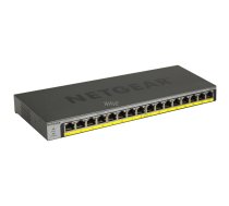 NETGEAR GS116PP Unmanaged Gigabit Ethernet (10/100/1000) Power over Ethernet (PoE) Black