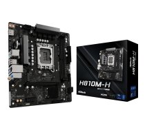 Pagrindinė plokštė ASRock H810M-X DDR4 LGA1851 mATX