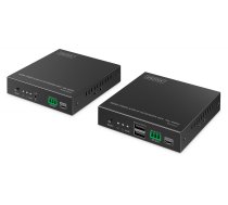 HDMI 4K/60Hz extender with KVM USB over IP