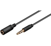 Microconnect AUDLG05G 0.5m 3.5mm 3.5mm Schwarz Audio-Kabel (AUDLG05G)