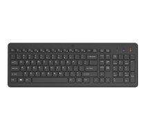 HP 220 - Tastatur - kabellos - 2,4 GHz - Deutsch - Schwarz - recycelbare Verpackung (805T2AA#ABD)