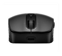 HP 690 7M1D4AA QI-Charging wireless mouse with rechargeable battery black