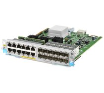 HPE - Erweiterungsmodul - Gigabit Ethernet (PoE+) x 12 + Gigabit SFP x 12 - für HPE Aruba 5406R zl2, 5406R-44G-PoE+/2SFP+ v2, 5406R-44G-PoE+/4SFP v2, 5406R-8XGT/8SFP+ v2