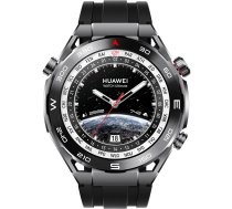 Huawei Watch Ultimate - Intelligente Uhr mit Riemen - hydrierter Nitrilkautschuk (HNBR) - Handgelenkgröße: 140-210 mm - Anzeige 3,8 cm (1.5) - NFC, Bluetooth - 76 g - Expedition Black (55020AGF)