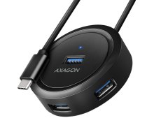 AXAGON HUE-P1C 4x USB 3.2 Gen 1 runder Hub 30 cm USB-A-Kabel - Kabel - Digital/Daten